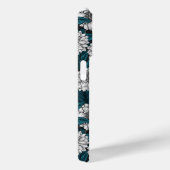 ホワイトダリアガーデン/ブルー離れの2 Case-Mate iPhoneケース (裏面 / 右)