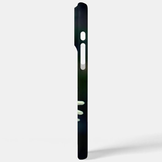 ホワイトダリアフラワーパーソナルイニシャルケースメイトSa Case-Mate iPhoneケース (裏面 / 左)