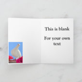 ホワイトダヴ 編集可能なカード カード (内部)