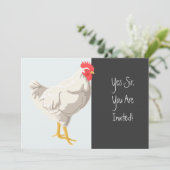 ホワイトチキン 招待状 (スタンド正面)