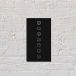 ホワイトチャクラ瞑想名刺 名刺