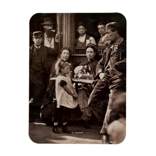 ホワイトチャペルのホーキーアルフ、Loの'通りライフ マグネット (縦)