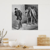 ホワイトチャペル殺人犯リパーのジャック ポスター (キッチン)