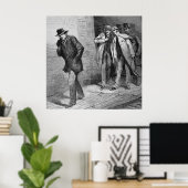 ホワイトチャペル殺人犯リパーのジャック ポスター (ホームオフィス)