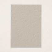 ホワイトチューリップと結婚真珠のチャリティーフェイスカード (裏面)