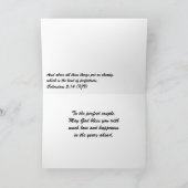 ホワイトチューリップ婚約 カード (内部)