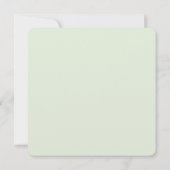 ホワイトチューリップ春の結婚式 招待状 (裏面)