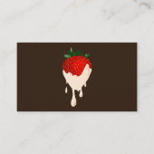 ホワイトチョコイチゴロイヤリティパンチカード ロイヤリティカード (正面)