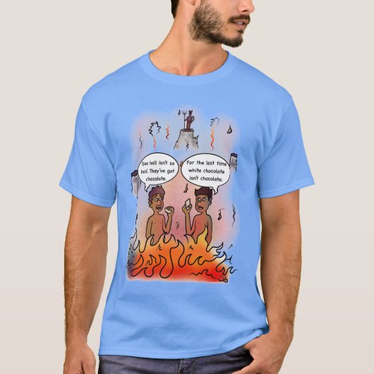 ホワイトチョコレートスウェットシャツ Tシャツ (正面)