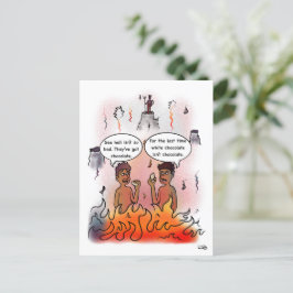 ホワイトチョコレートポストカード ポストカード