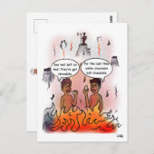 ホワイトチョコレートポストカード ポストカード (正面/裏面)