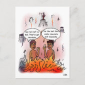 ホワイトチョコレートポストカード ポストカード (正面)