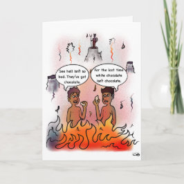 ホワイトチョコレート折りグリーティングカード カード