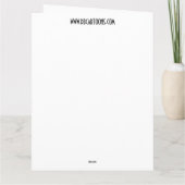 ホワイトチョコレート カード (裏面)