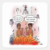 ホワイトチョコレート スクエアシール (正面)