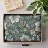 ホワイトツツツツツジとエバーグリーンズホリデー 薄葉紙 (ギフト)