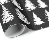 ホワイトツリーラッピング紙 ラッピングペーパー (ロールコーナー)