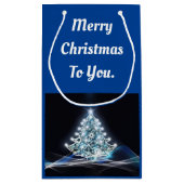 ホワイトツリー抱き枕 スモールペーパーバッグ (裏面)