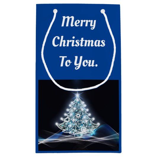 ホワイトツリー抱き枕 スモールペーパーバッグ (裏面)