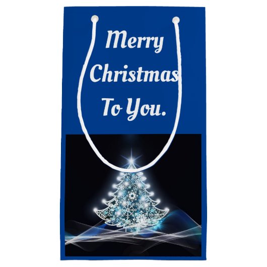 ホワイトツリー抱き枕 スモールペーパーバッグ (正面)