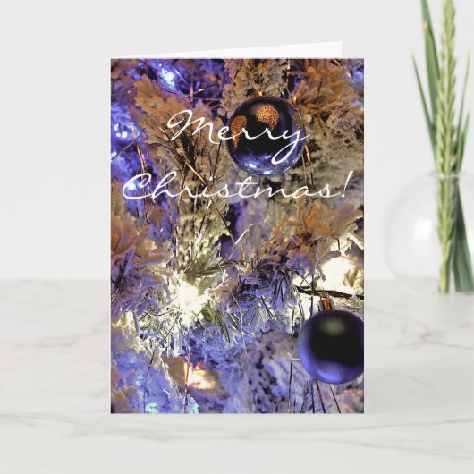 ホワイトツリー[クリスマスカード] シーズンカード (正面)