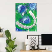 ホワイトティース歯科歯科用歯科医歯科矯正医ポスター ポスター (ホームオフィス)