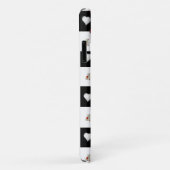 ホワイトテディベアIphoneケース Case-Mate iPhoneケース (裏面/右)