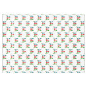 ホワイトテーブルクロスの3色のクリスマス格言 テーブルクロス (正面(横))