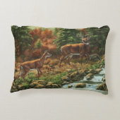 ホワイトテールディアアンドウォーターフォール アクセントクッション (裏面)