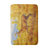 ホワイトテールディアインオータム《植物》アスペン森 バスマット (正面縦)