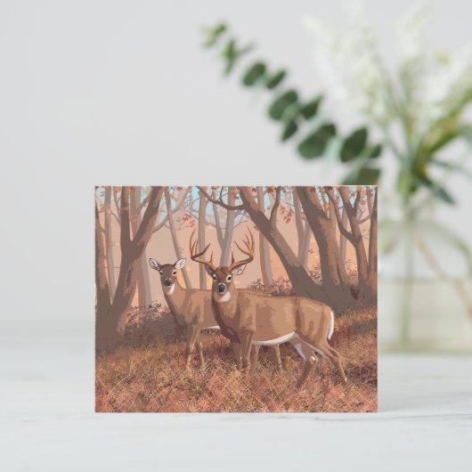 ホワイトテールディアインフォレストレトロスタイル自然 (スタンド正面)