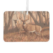 ホワイトテールディアインフォレストレトロスタイル自然 カーエアーフレッシュナー (裏面)