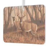 ホワイトテールディアインフォレストレトロスタイル自然 カーエアーフレッシュナー (左)