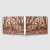 ホワイトテールディアインフォレストレトロスタイル自然 ゲストブック (全面)