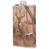 ホワイトテールディアインフォレストレトロスタイル自然 フラスク (左)