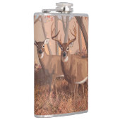 ホワイトテールディアインフォレストレトロスタイル自然 フラスク (右)