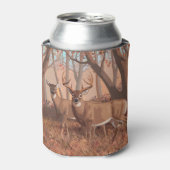 ホワイトテールディアインフォレストレトロスタイル自然 缶クーラー (缶正面)