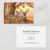 ホワイトテールディアオータムメイプルツリー 名刺 (正面/裏面)