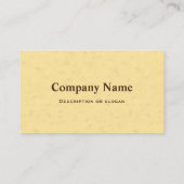 ホワイトテールディアオータム金ゴールド 名刺 (裏面)