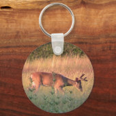 ホワイトテールディアキーチェーン キーホルダー (正面)