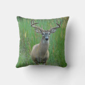 ホワイトテールディアグリーンフィールド枕 クッション (裏面)