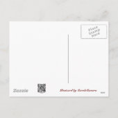 ホワイトテールディアスパイクバックハッピーホリデーズシリーズ シーズンポストカード (裏面)