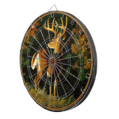 ホワイトテールディアトロフィーバック狩り ダーツボード (正面右)