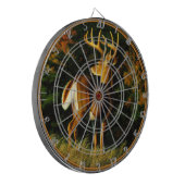 ホワイトテールディアトロフィーバック狩り ダーツボード (正面左)