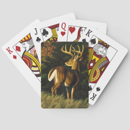 ホワイトテールディアトロフィーバック狩り トランプ (裏面)