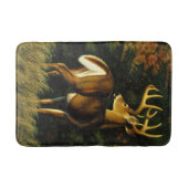 ホワイトテールディアトロフィーバック狩り バスマット (正面)