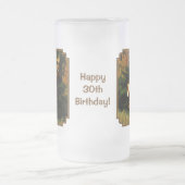 ホワイトテールディアトロフィーバック狩り フロストグラスビールジョッキ (中央)