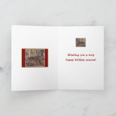 ホワイトテールディアハッピーホリデーズアイテム シーズンカード (内部)