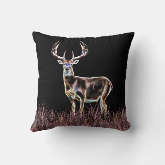 ホワイトテールディアバックスタグライト素朴フレア クッション (裏面)