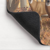 ホワイトテールディアバック&ドエオータムメープルウッズ マウスパッド (コーナー)